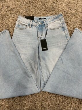 Tik Top Shop Bbl Pants Mid Rise Wide Leg Jeans